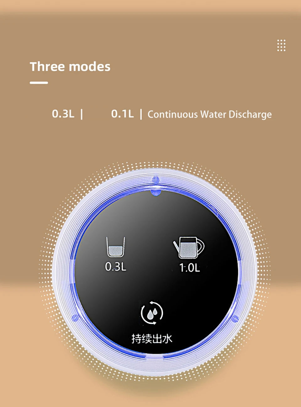 Smart Electric Water Pump Rechargeable Automatic Water Dispenser for Gallon Drinking Portable Water Bottle Pump for Home Office