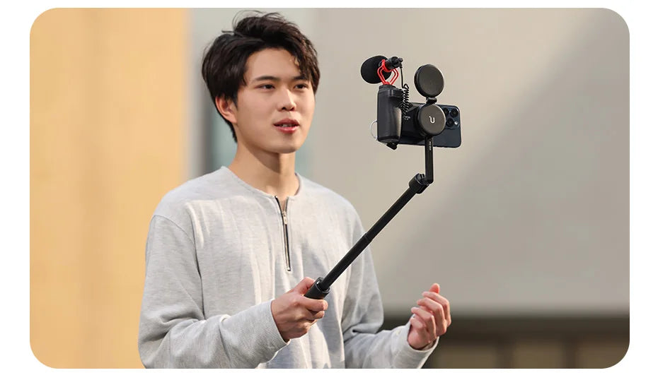 Ulanzi MA35 MagSafe Smartphone Camera Shutter Grip Bluetooth Selfie Handle As Camera Photo Stabilizer Vertical Horizontal Shoot