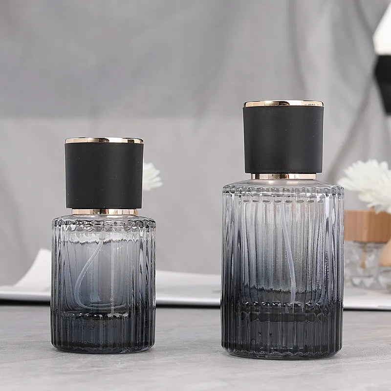 2PCS 30/50ml Empty Perfume Spray Bottles Glass Perfume Atomizer Sample Container Travel Essential Frangrance Toiletries Cosmetic