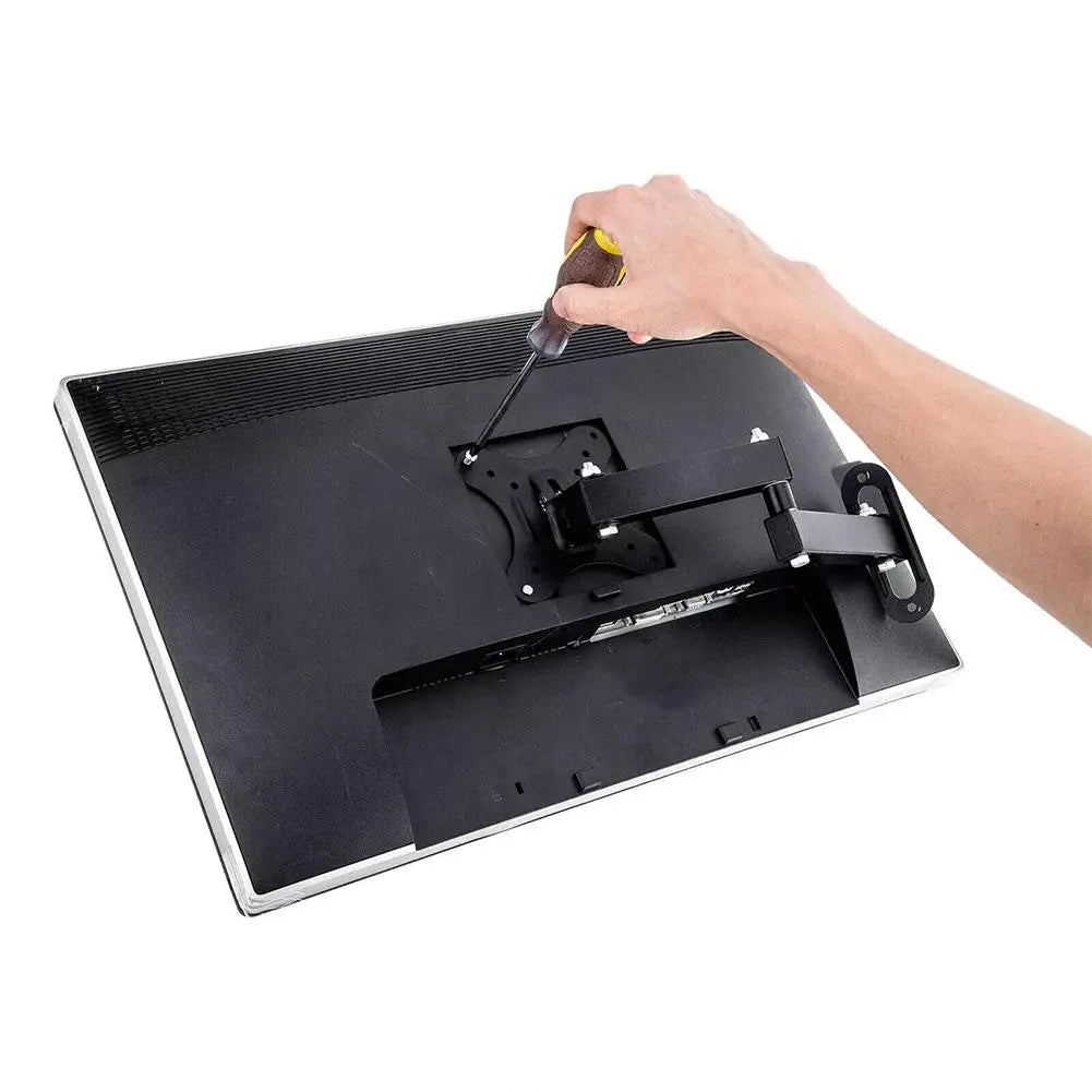 Retractable TV Stands Wall Mounting Bracket Load Bearing 30KG For 10 To 27 Inch LCD Monitor Expansion Bracket For TV Stand