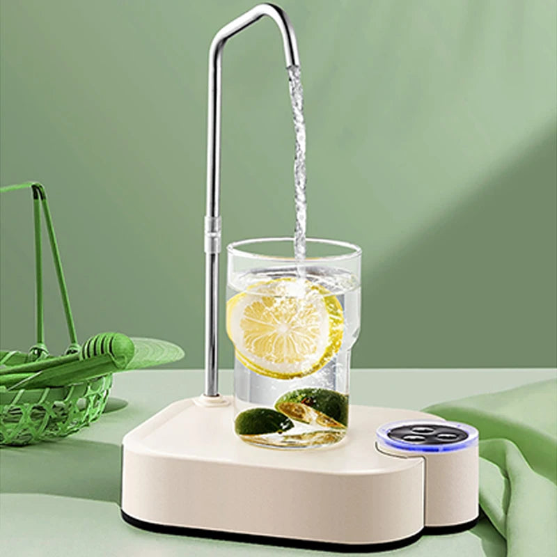 Smart Electric Water Pump Rechargeable Automatic Water Dispenser for Gallon Drinking Portable Water Bottle Pump for Home Office