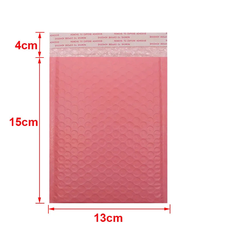 Pack of 50 Bubble Envelopes, Padded Envelopes, Poly Shockproof and Waterproof Envelopes, Ziplock Courier Bags, Fast Delivery