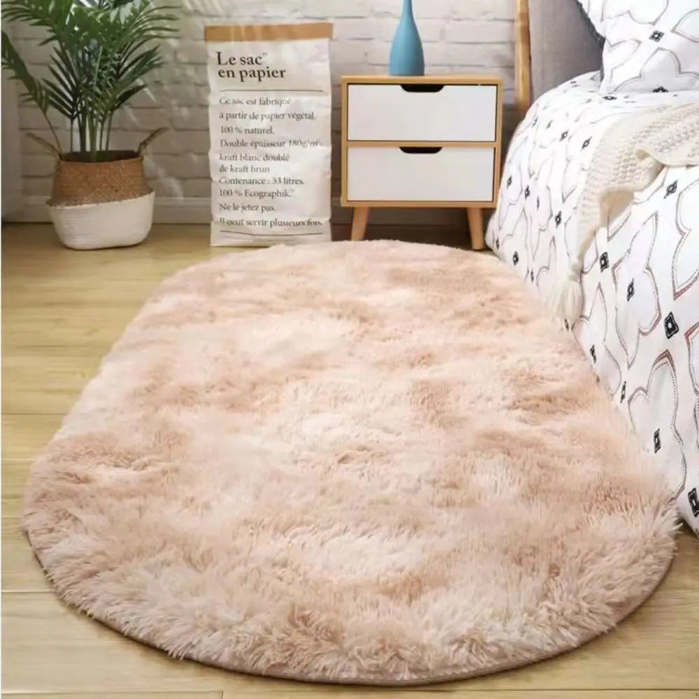 Super Soft Faux Area Rugs for Living RoomSheepskin Area Rugs for Bedroom Floor Shaggy Plush Carpet Faux Rug Bedside Rugs