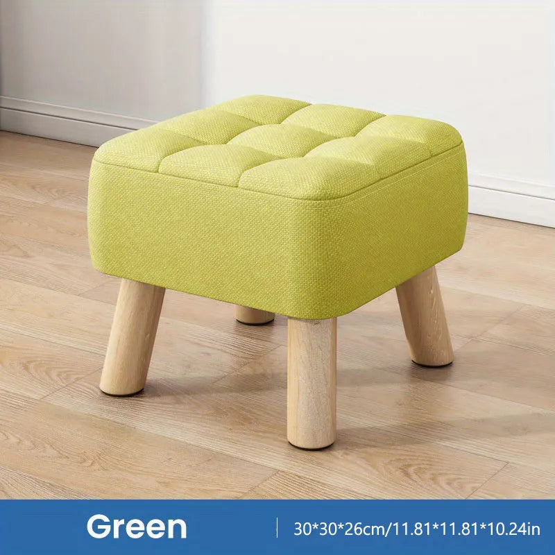 Ottoman Foot Rest Stool Hallway Ottoman Home Decor Furniture Stool Small Wooden Stools Sofa Ottomans Foot Rest Stools