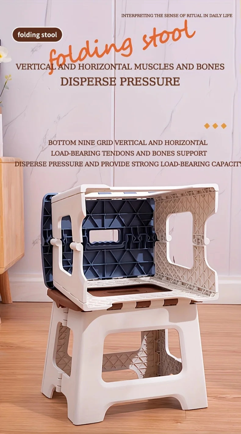 Simple Office Stool, Beautiful, Strong And Durable, Folding Stool for Home Use, Saving Space And Easy to Store, Office Stool