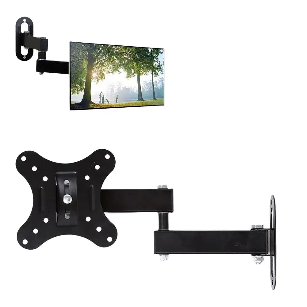 Retractable TV Stands Wall Mounting Bracket Load Bearing 30KG For 10 To 27 Inch LCD Monitor Expansion Bracket For TV Stand