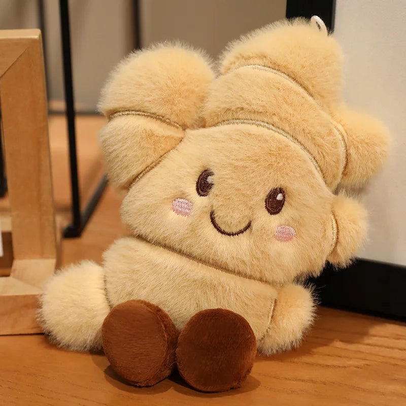 Squishy Vegetables Plush Toys Stuffed Garlic, Onion and Ginger Plush Pillows Soft Food Plush Toys for Kids Girls Birthday Gifts