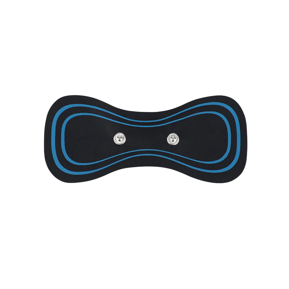 Remote Control EMS Neck Massager Mini Cervical Back Patch Stimulator Massageador Mat Portable Gel Pad Stickers Slim