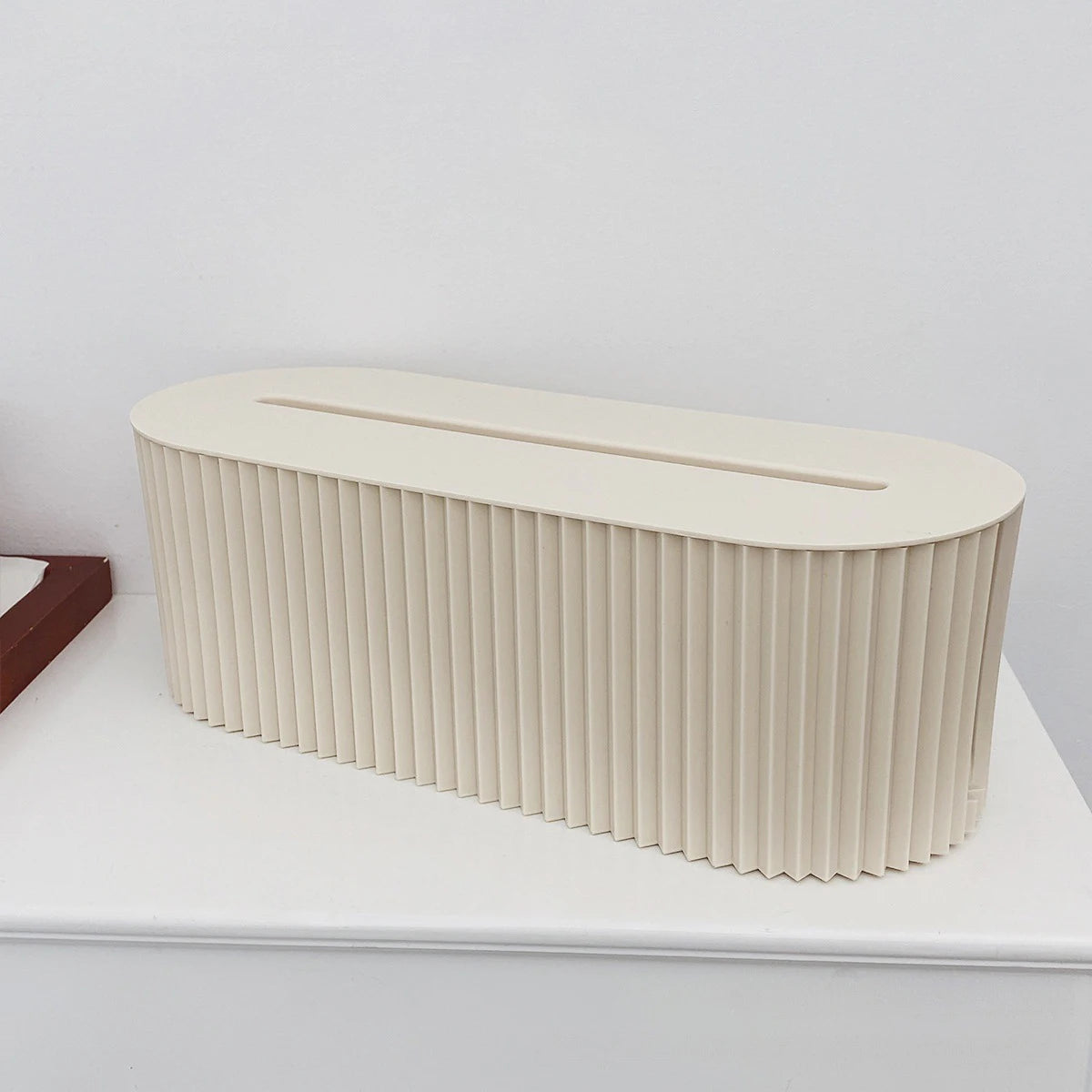 1 Office Cable Organizer with Lid, Large Capacity Cable Organizer, Space Saving Cable Management Box for Desktop Outlets