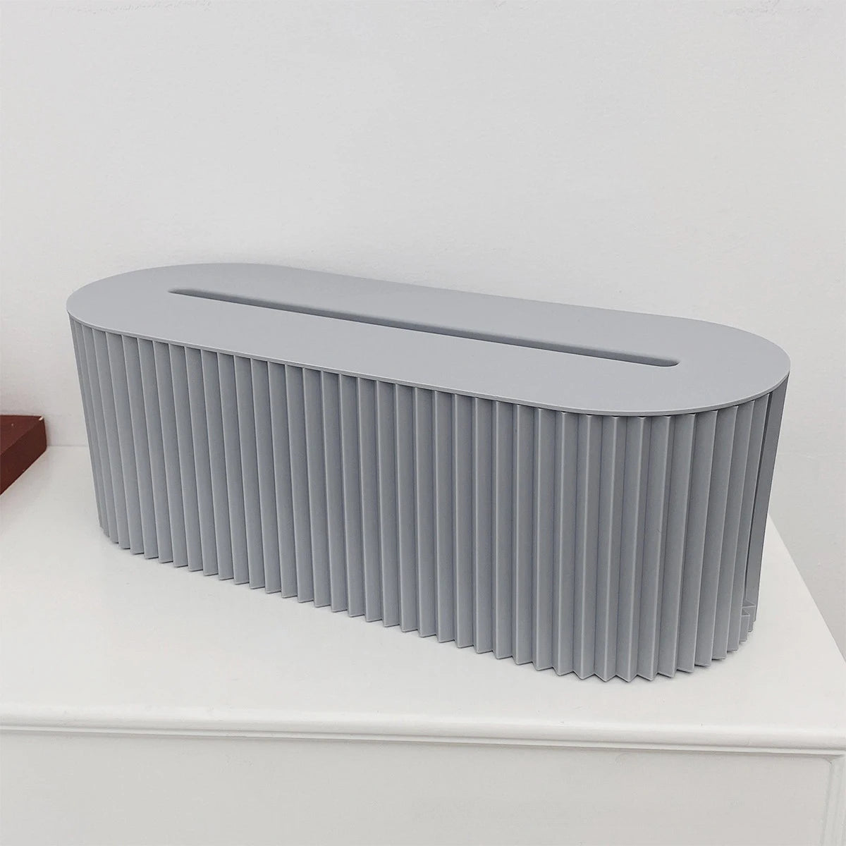 1 Office Cable Organizer with Lid, Large Capacity Cable Organizer, Space Saving Cable Management Box for Desktop Outlets