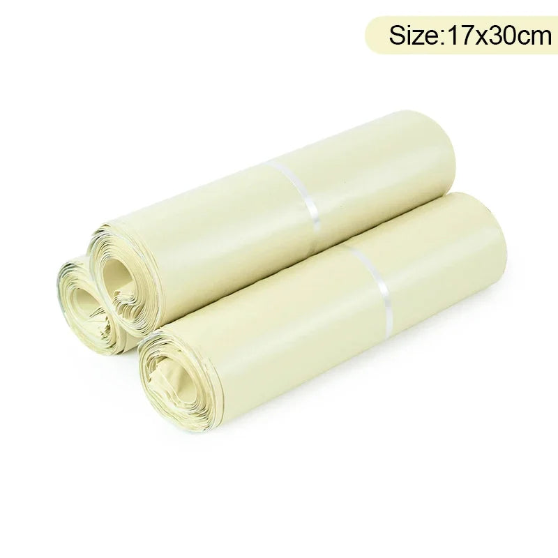 10pcs/Lots multicolour Courier Bag Express Envelope Storage Bags Mail Bag Mailing Bags Self Seal Plastic Packaging Pouch