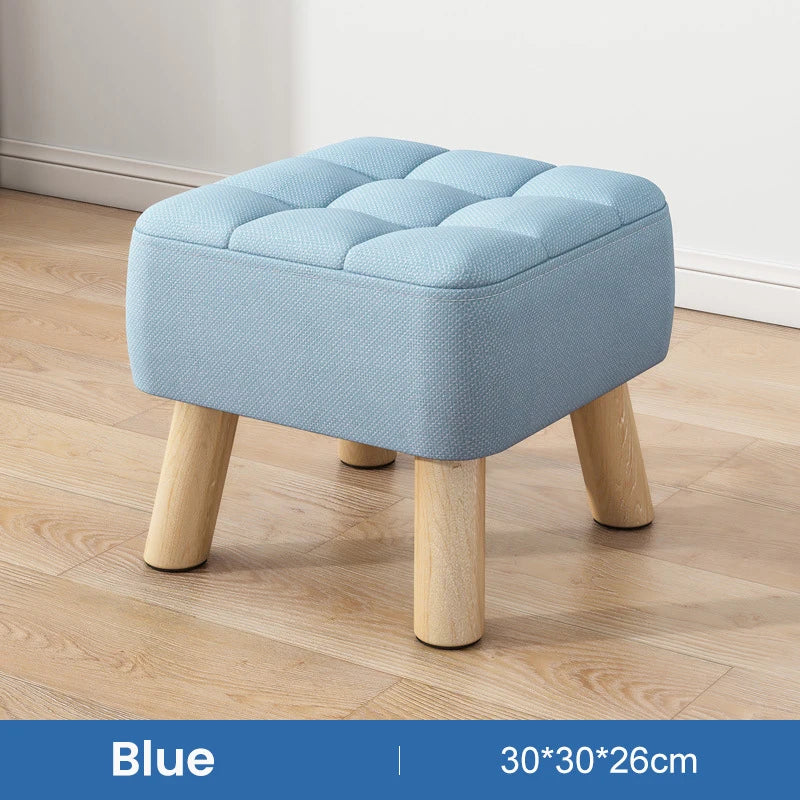 Ottoman Foot Rest Stool Hallway Ottoman Home Decor Furniture Stool Small Wooden Stools Sofa Ottomans Foot Rest Stools