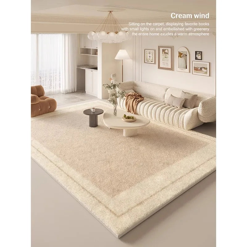 VIKAMA 1pc Rugs Living Room Premium Light Luxury Coffee Table Carpet Home Nordic Ins Style Bedroom Floor Mats