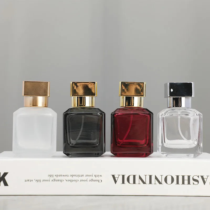 Perfume Bottle Spray 50ml High-end Glass Portable Travel Delicate Perfume Bottle Empty Bottle Dispenser