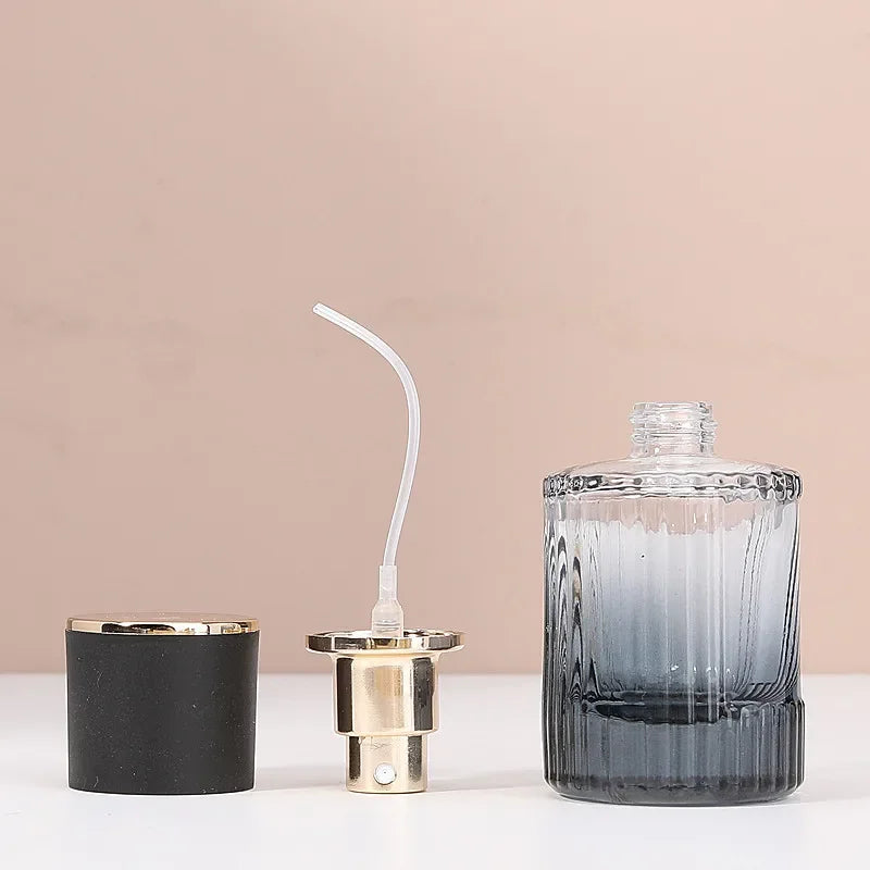 2PCS 30/50ml Empty Perfume Spray Bottles Glass Perfume Atomizer Sample Container Travel Essential Frangrance Toiletries Cosmetic