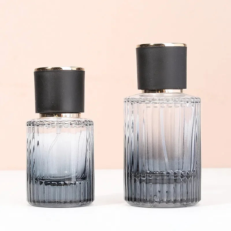 2PCS 30/50ml Empty Perfume Spray Bottles Glass Perfume Atomizer Sample Container Travel Essential Frangrance Toiletries Cosmetic