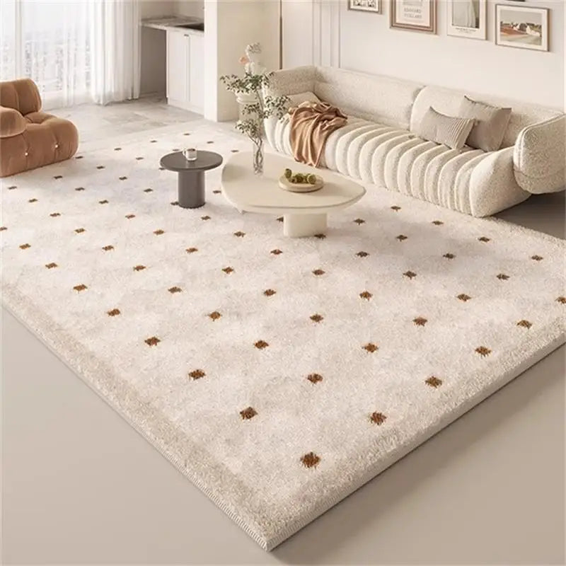 VIKAMA 1pc Rugs Living Room Premium Light Luxury Coffee Table Carpet Home Nordic Ins Style Bedroom Floor Mats