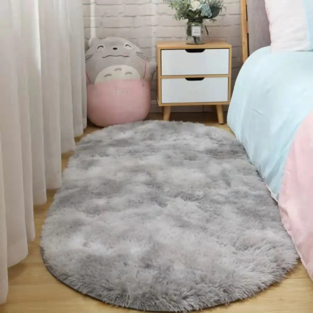 Super Soft Faux Area Rugs for Living RoomSheepskin Area Rugs for Bedroom Floor Shaggy Plush Carpet Faux Rug Bedside Rugs