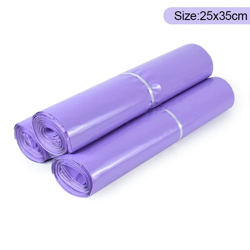 10pcs/Lots multicolour Courier Bag Express Envelope Storage Bags Mail Bag Mailing Bags Self Seal Plastic Packaging Pouch