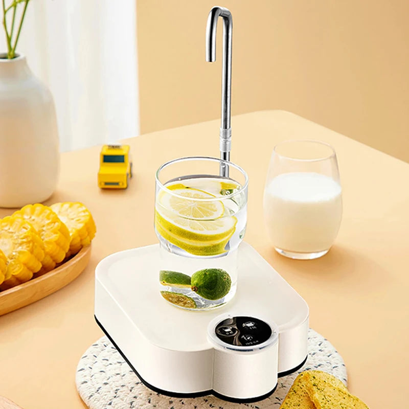 Smart Electric Water Pump Rechargeable Automatic Water Dispenser for Gallon Drinking Portable Water Bottle Pump for Home Office