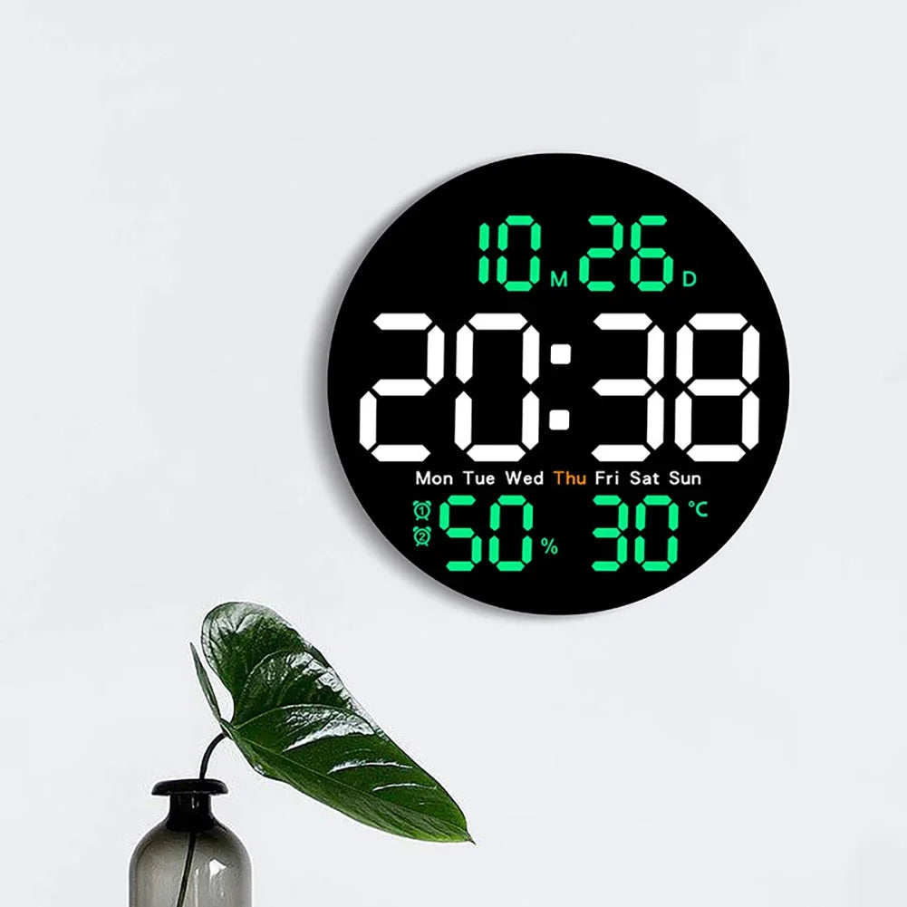 Digital Wall Clocks Large Screen With Timing Countdown Function Clocks For Home Bedroom Living Room Office Home Decoration