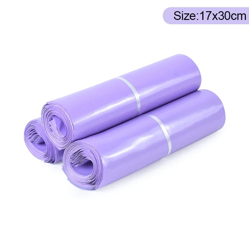 10pcs/Lots multicolour Courier Bag Express Envelope Storage Bags Mail Bag Mailing Bags Self Seal Plastic Packaging Pouch