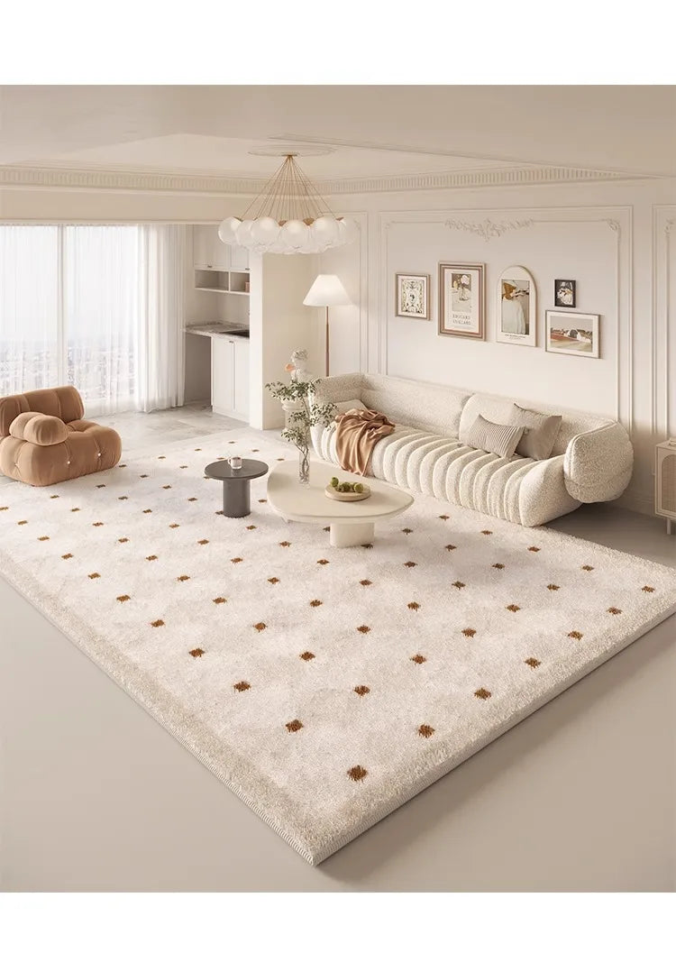 VIKAMA 1pc Rugs Living Room Premium Light Luxury Coffee Table Carpet Home Nordic Ins Style Bedroom Floor Mats