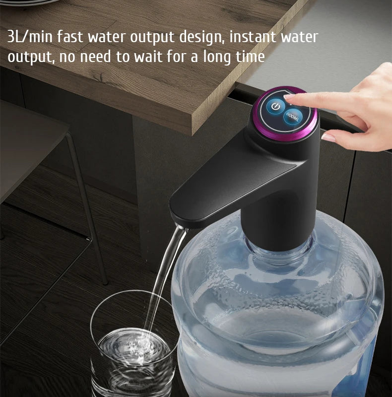 Automatic Electric Water Dispenser Smart Water Pump Water Mini Barreled Water Electric Pump Bottle Switch Treatment Appliances