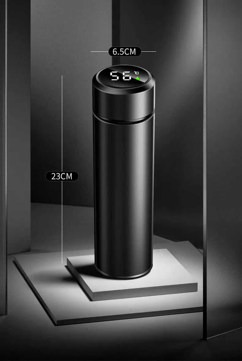 Smart Thermos Cup With Temperature Display 304 Stainless Steel Insulated Water Cup Business Gift Smart Temperature Bottles Water