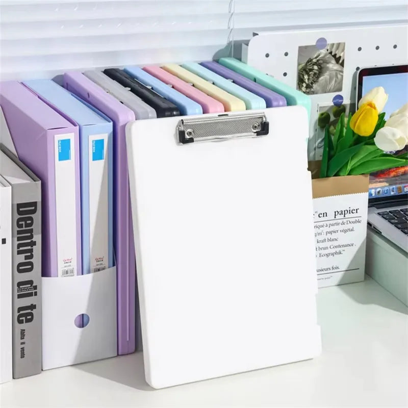 1PC A4 multifunctional file organizer desktop paper writing board office file paper organizer office supplies