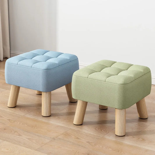 Ottoman Foot Rest Stool Hallway Ottoman Home Decor Furniture Stool Small Wooden Stools Sofa Ottomans Foot Rest Stools