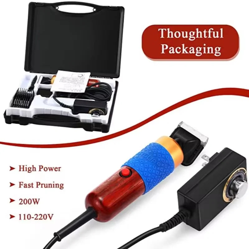 200W  DIY Tufting Gun Scissors Tufting Rug Trimmer Machine, Carpet Cutting Scissors for Rugs/Cushion/Carpet, Low Noise Vibration