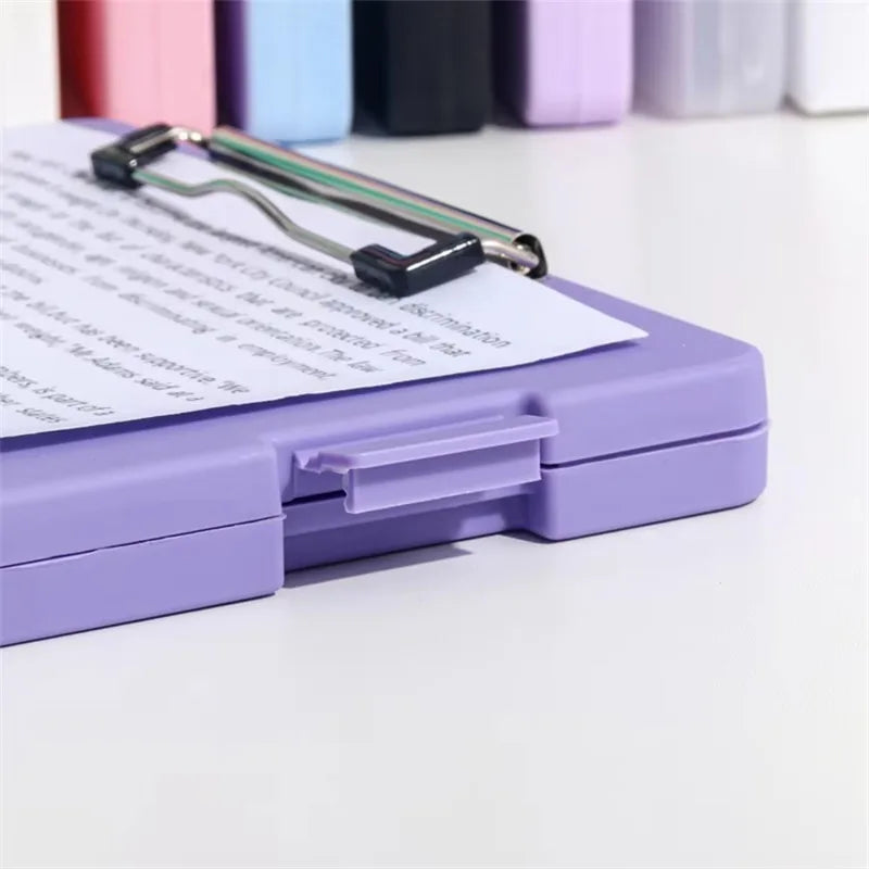 1PC A4 multifunctional file organizer desktop paper writing board office file paper organizer office supplies