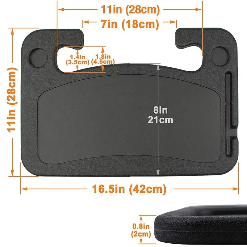 Car steering wheel table table inside car Dining table car plate car laptop stand tablet computer desk