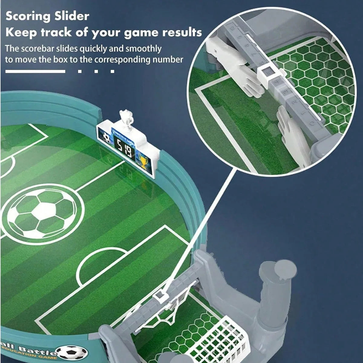 Table Football Game, Two-Person Football Game Table Game, Parent-Child Interactive Puzzle Game Table Football, Tabletop Soccer
