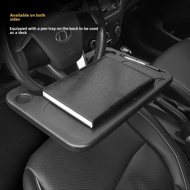 Car steering wheel table table inside car Dining table car plate car laptop stand tablet computer desk