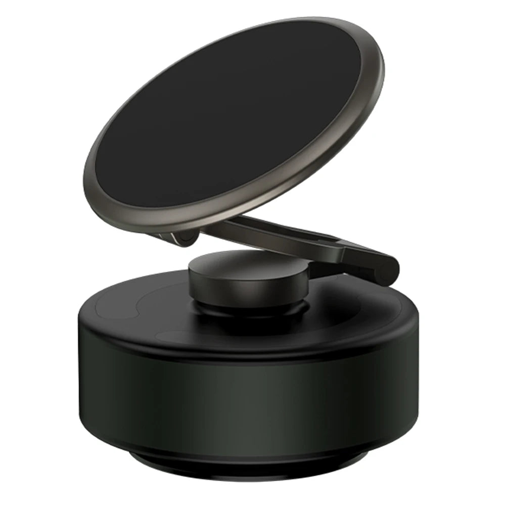 For Magsafe Mobile Phone Holder 360° Rotatable Folding Magnetic Vacuum Adsorption Suction Cup Bracket for IPhone/Samsung/Xiaomi
