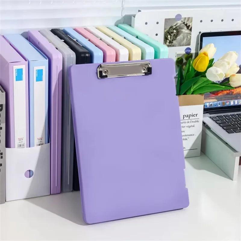 1PC A4 multifunctional file organizer desktop paper writing board office file paper organizer office supplies